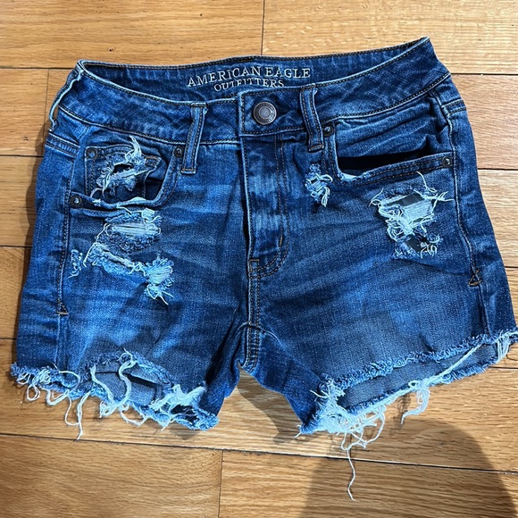 American Eagle blue Jean shorts - Picture 5 of 10